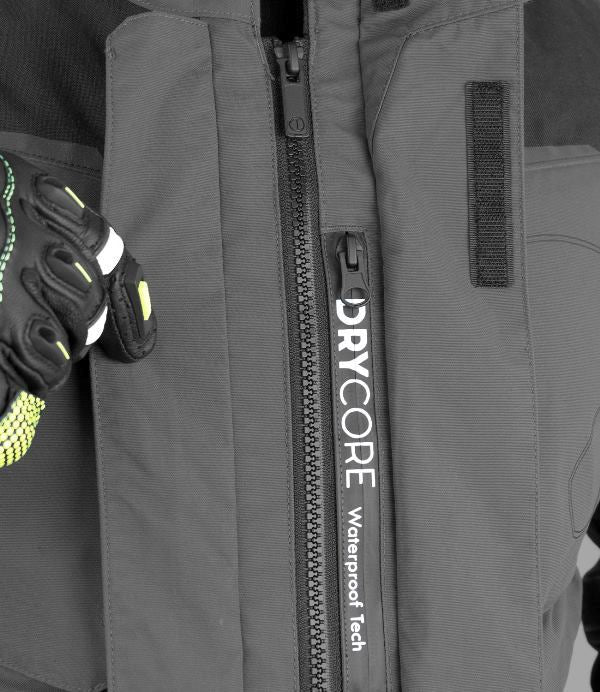 Rynox Advento Pro Jacket - Black Grey - Image 9