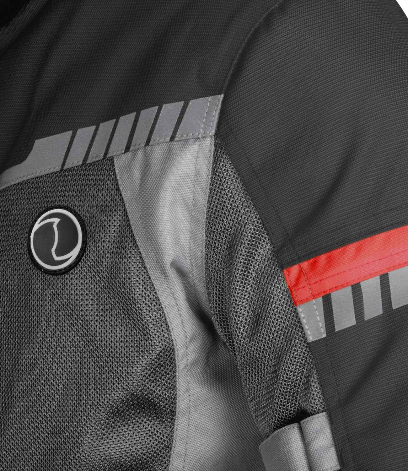 RYNOX AirGT 3 Riding Jacket - Dark Grey Red - Image 8