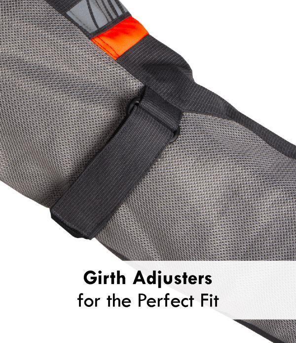 Rynox-Air Gt 4 Jacket CE-Certified Class A (Grey Hi-Viz Orange) - Image 3