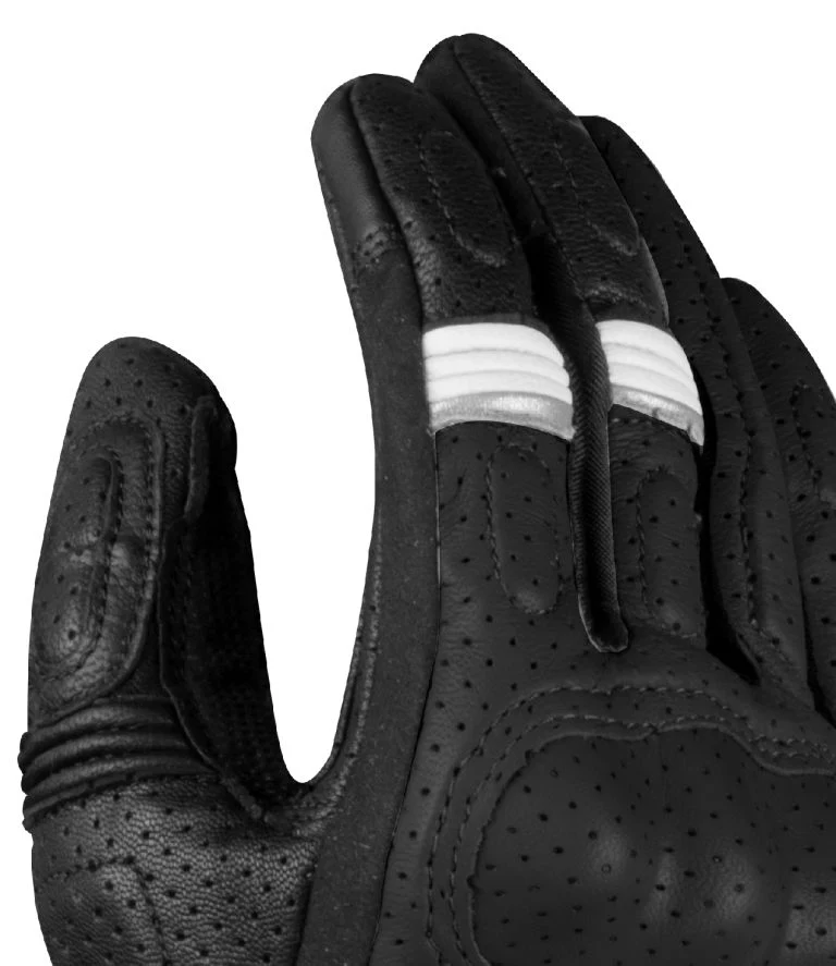 Rynox Air GT SP Gloves - Black White - Image 5