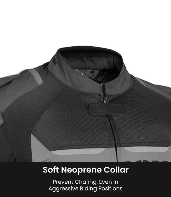 Rynox Apex Evo Jacket - CE Certified Class AA-Black Hi Viz Green - Image 10