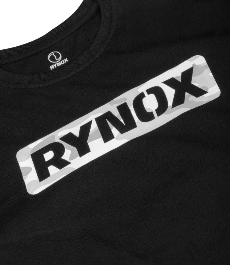 Rynox Camo Wordmark T-shirt - Black - Image 3