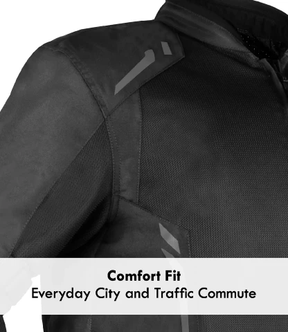 Rynox Cypher GT Riding Jacket - Black - Image 6