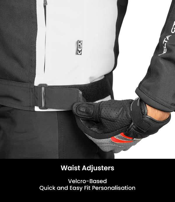 Rynox Delta GT Jacket – Black Red - Image 8