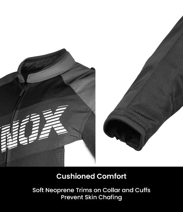 Rynox Delta GT Jacket – Black Grey - Image 13