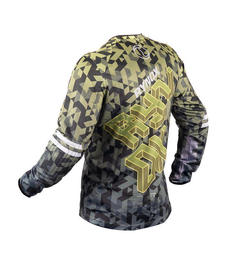 Rynox Fusion Neo Offroad Jersey - Camo Green - Image 8