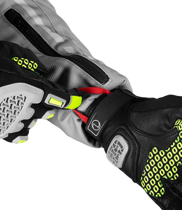 Rynox Gravel Dualsport Gloves (Hi-Viz Green) - Image 8