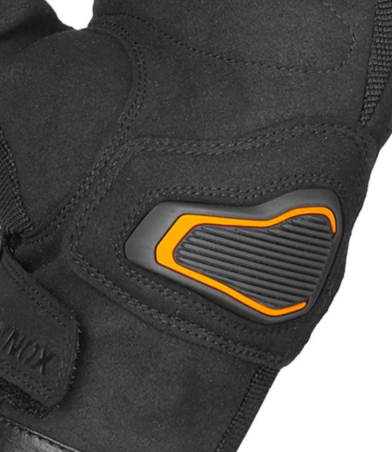 Rynox Helium GT 2 Gloves - Black Orange - Image 5