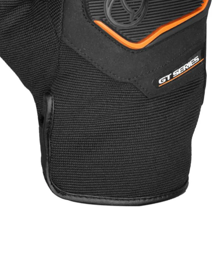 Rynox Helium GT 2 Gloves - Black Orange - Image 6