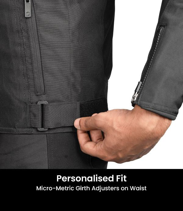 Rynox Helium GT 3 Jacket-Black Grey - Image 11