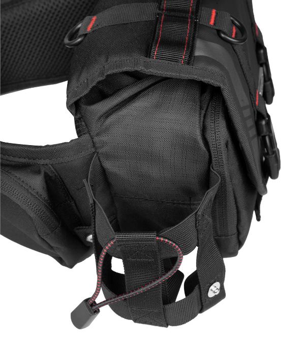 Rynox Optimus Waist Pack 3L- Stormproof - Black - Image 3