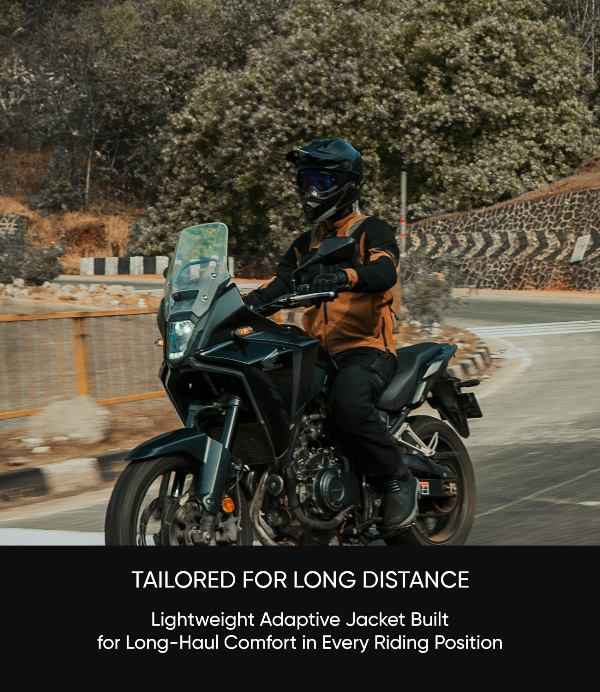 Rynox Outlander Pro Jacket – CE Certified Class AA (Black-Brown) - Image 17