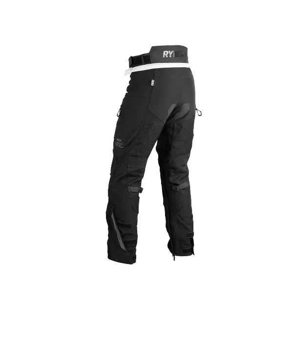 Rynox Outlander Pro Pants – CE Certified Class AA (All Black) - Image 9