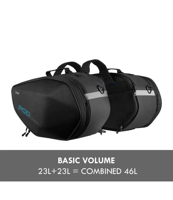 Rynox-Pod 52L saddlebags Stormproof - Image 3