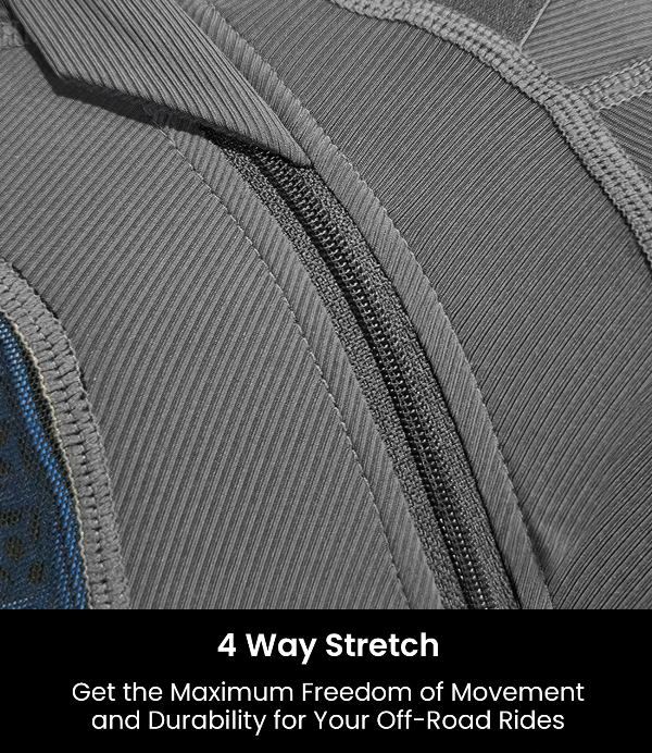 Rynox Quest Pro 2 Protective Base layer-Upper (Grey) - Image 7