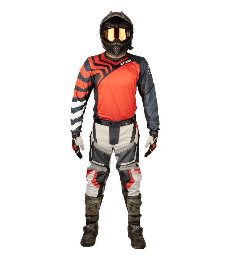 Rynox Ripple Pro Offroad Jersey - Infrared - Image 7