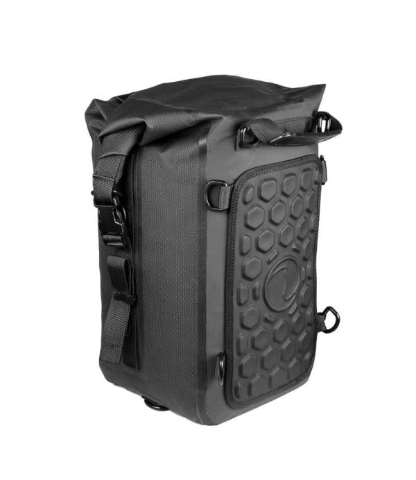 Rynox Stacker 20L Stormproof Motorcycle Luggage System - Black - Image 2