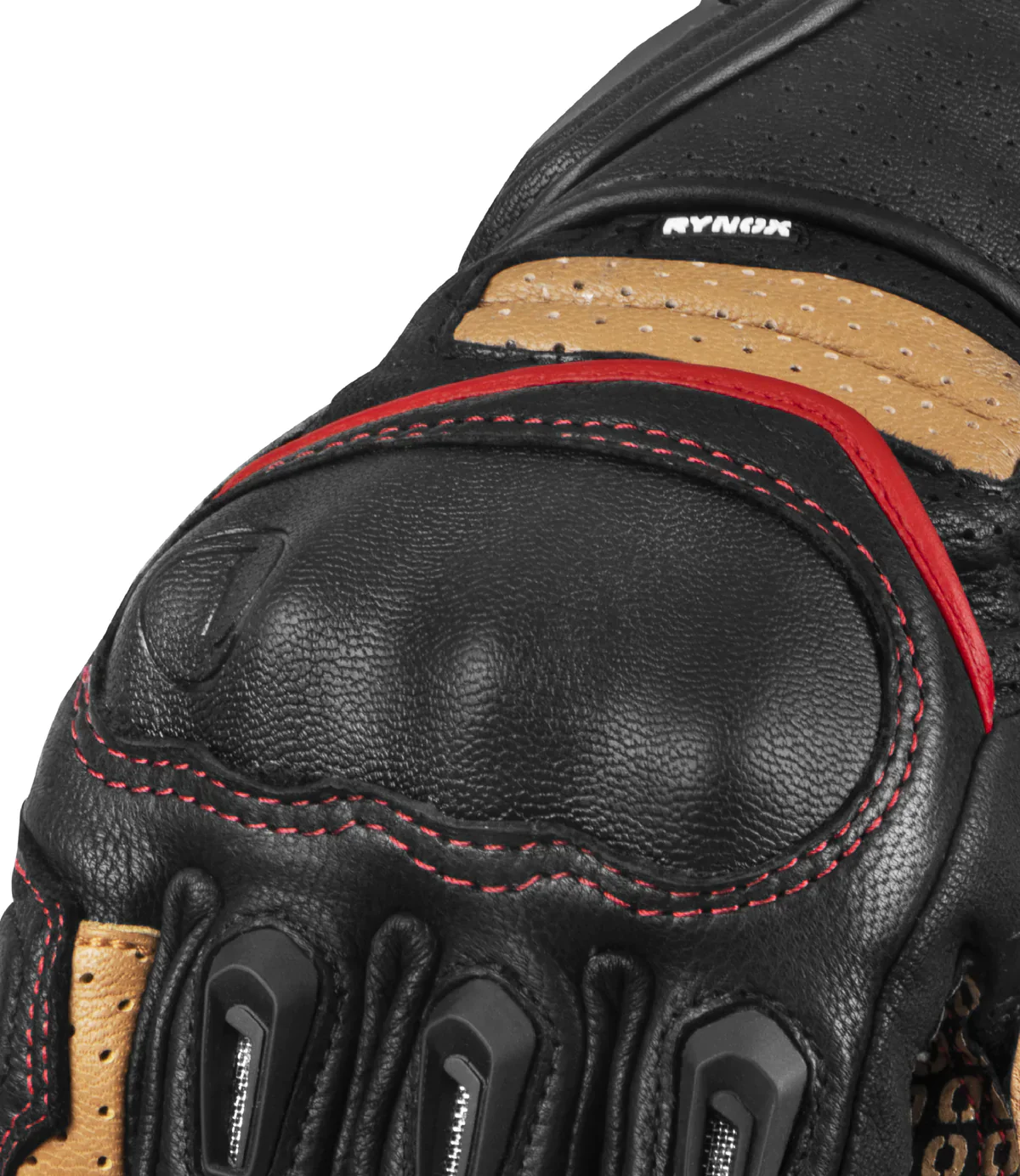 Rynox Storm Evo 3 Gloves - Sand Brown Black - Image 6