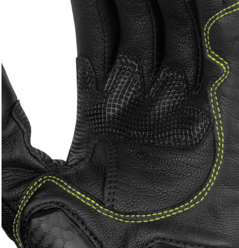 RYNOX Tornado Pro 3 Gloves - Black HI-VIZ Green - Image 5