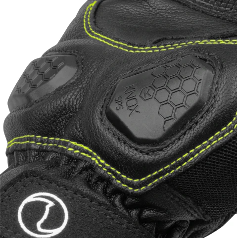 RYNOX Tornado Pro 3 Gloves - Black HI-VIZ Green - Image 6