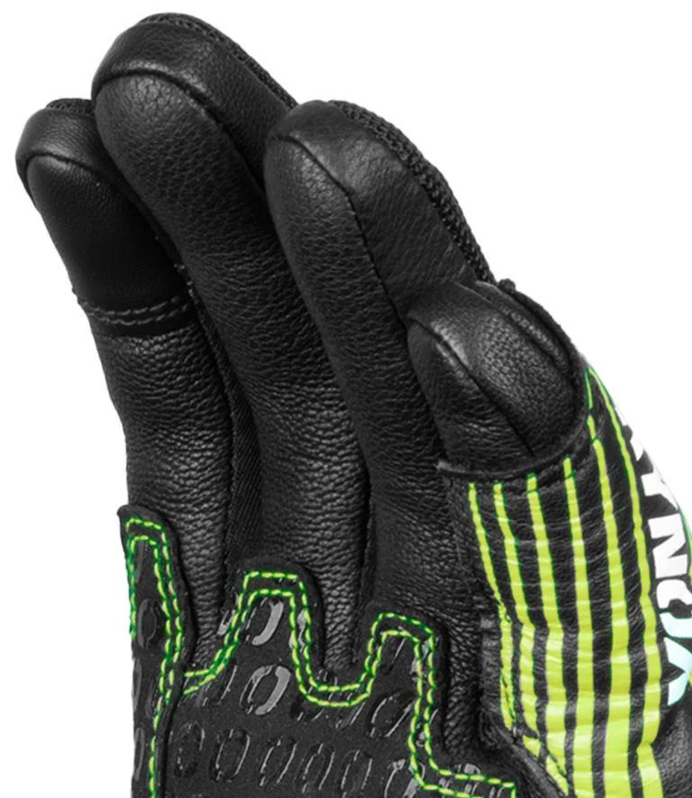 Rynox Tornado Pro 4 Gloves - Black Hi-Viz Green - Image 3