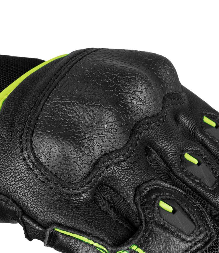 Rynox Tornado Pro 4 Gloves - Black Hi-Viz Green - Image 7