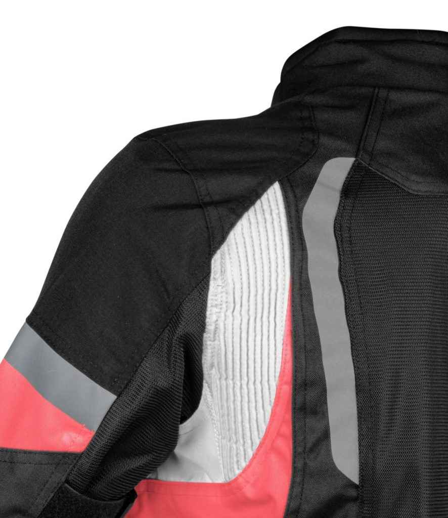 RYNOX Tornado Pro 4 Riding Jacket - Black Red - Image 5