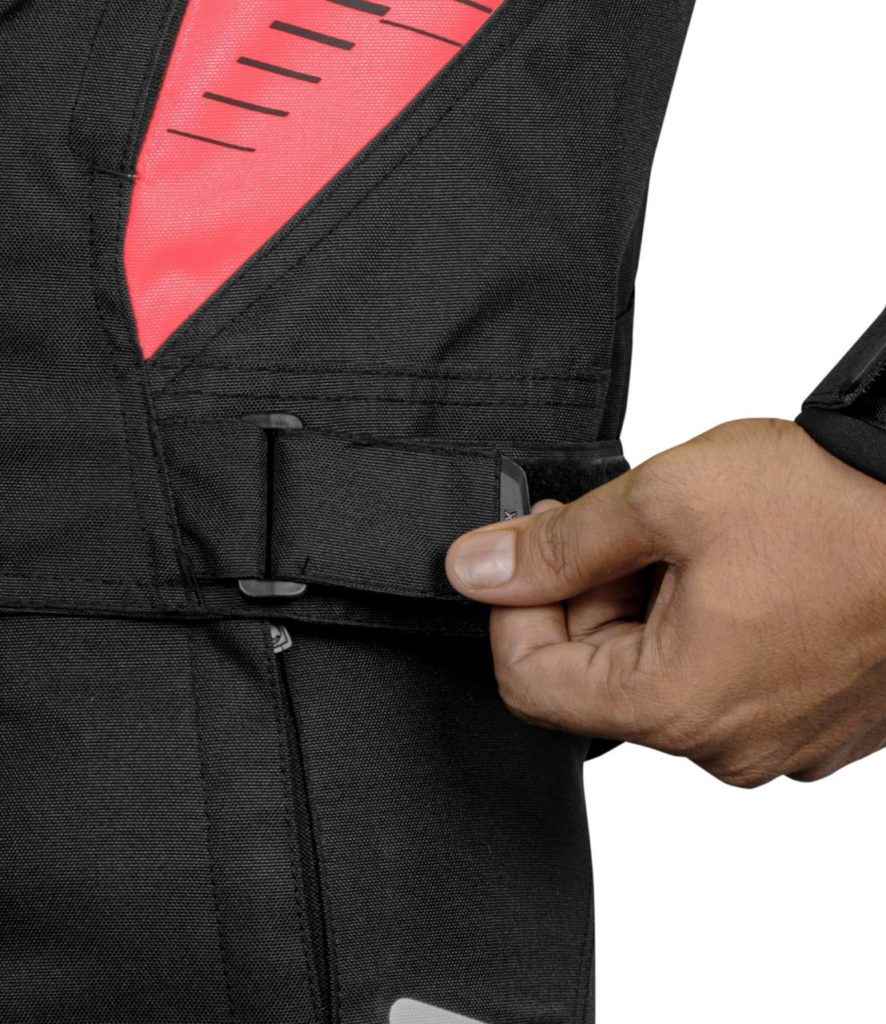 RYNOX Tornado Pro 4 Riding Jacket - Black Red - Image 7