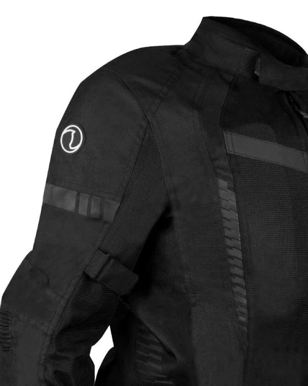 Rynox Tornado Pro 4 Jacket-CE Certified Class A - All Black - Image 3
