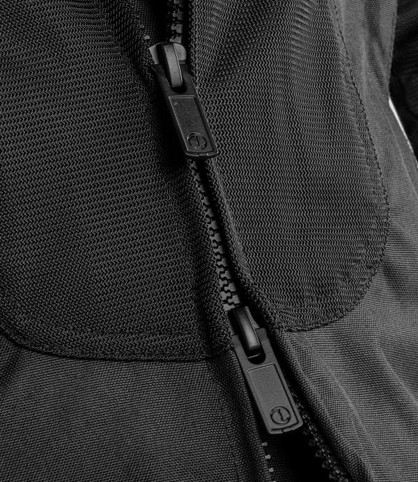 Rynox Tornado Pro 4 Jacket-CE Certified Class A - Black White - Image 5