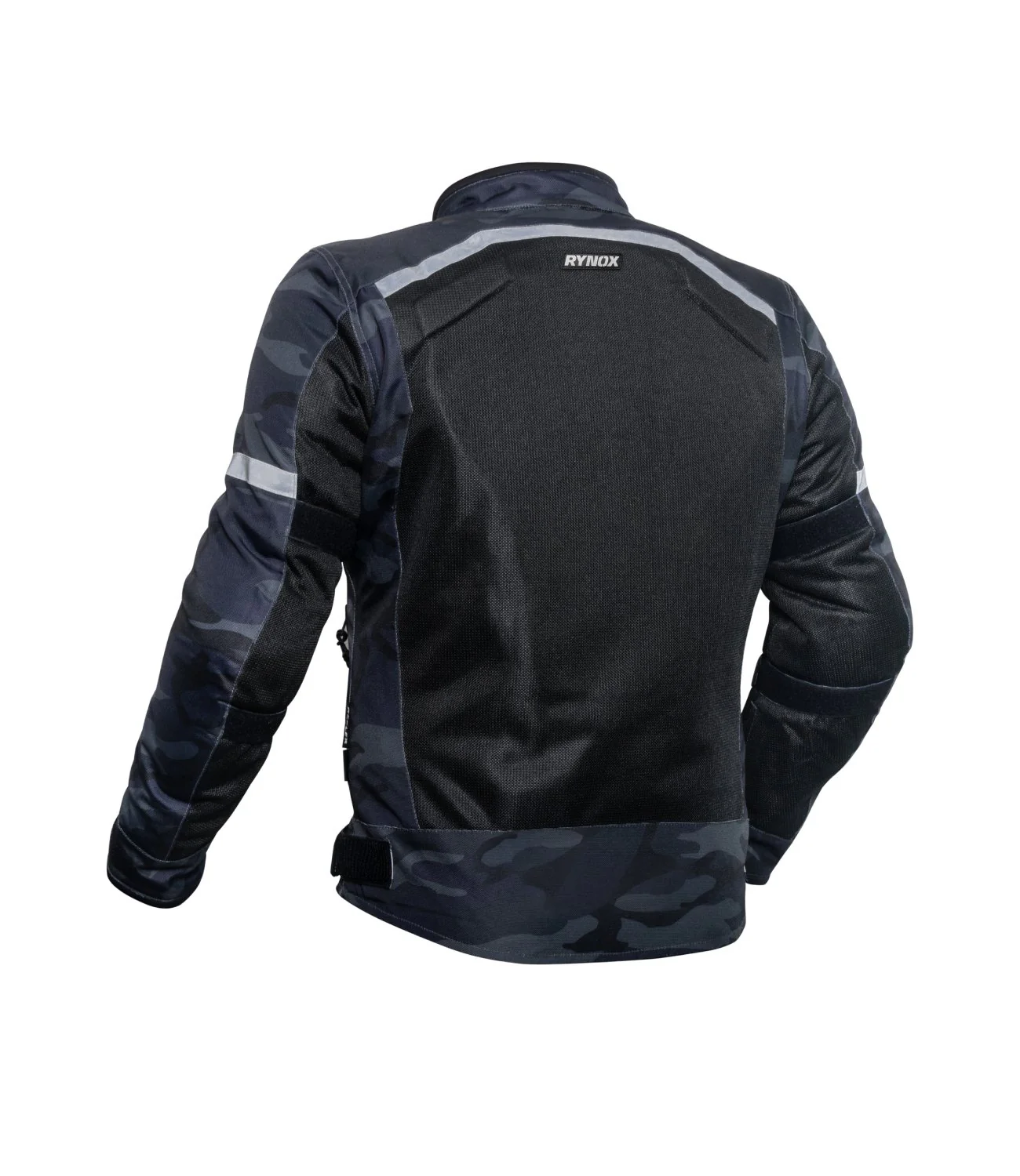 RYNOX URBAN X Riding Jacket Black Mesh - Camo Blue - 2023 - Image 3