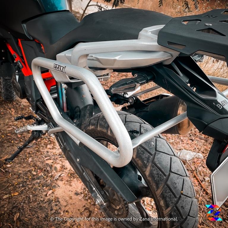 Saddle Stay Kustom Silver BMW G310GS - ZI-8162 - Image 3