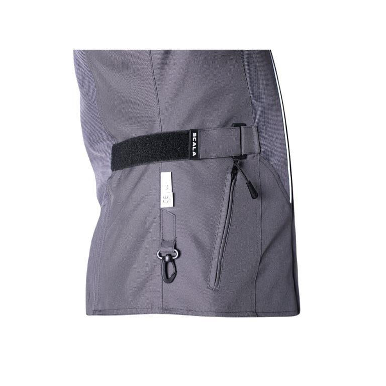 Scala Akira V2 Women Riding Jacket Gray - Image 3