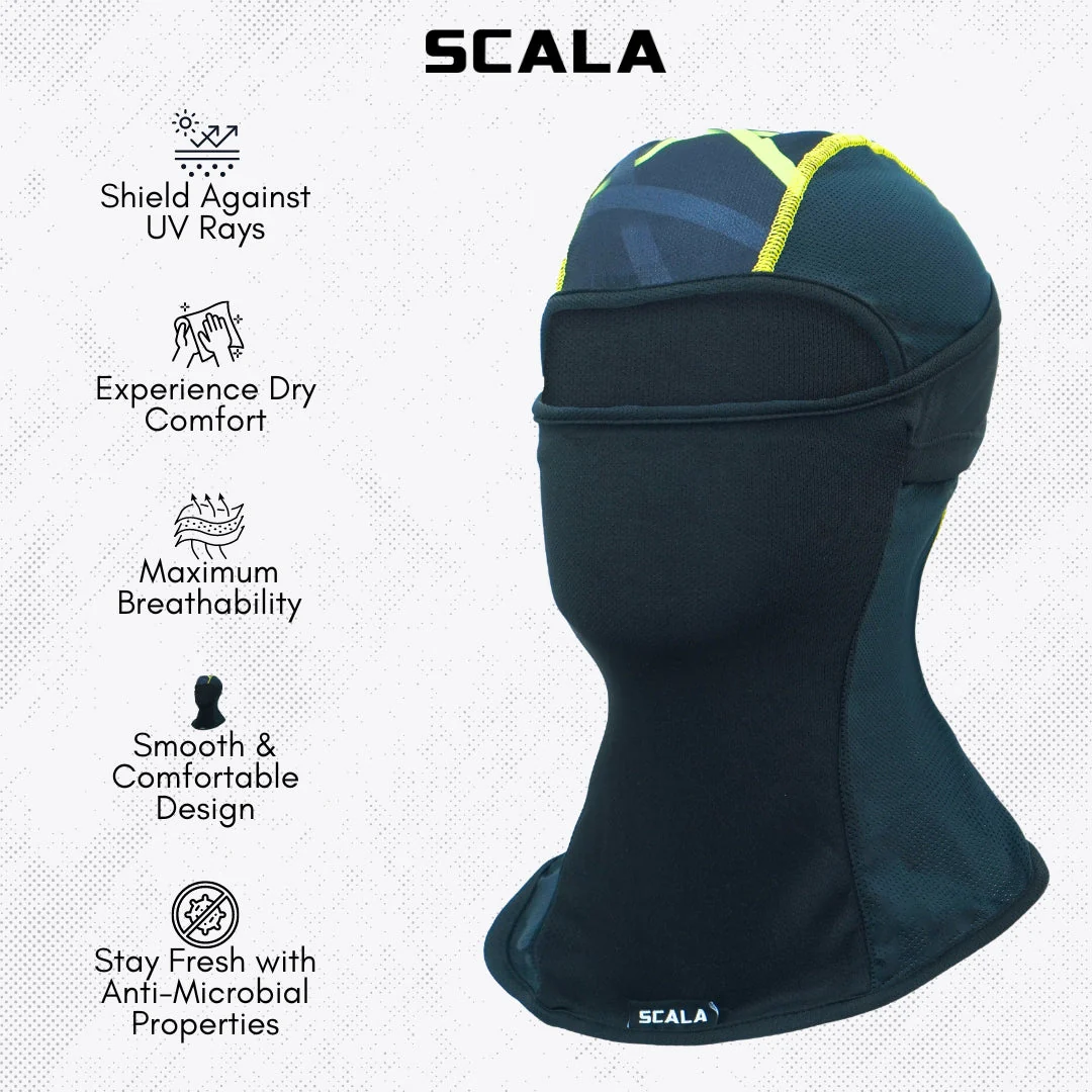 Scala Coolknit - Multipanel Balaclava (Black/Neon) - Image 3