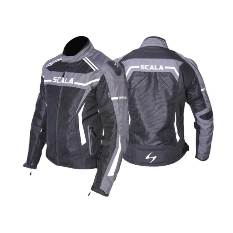 Scala Thunder L2 Riding Jacket Gray - Image 3