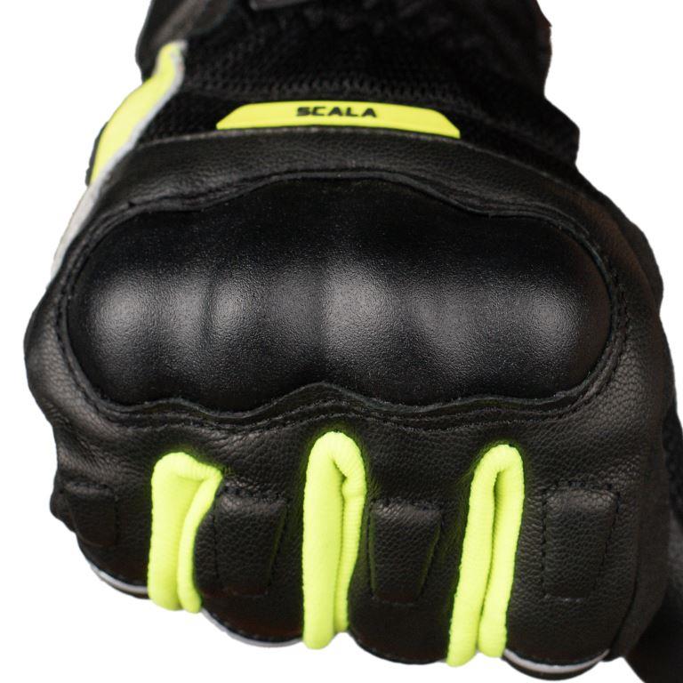 Scala Viper Glove Black Neon - Image 3