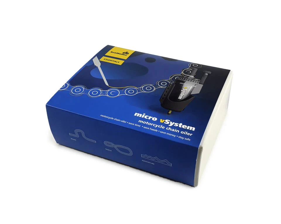 Scottoiler Essentials Micro vSystem - Motorcycle Chain Oiler