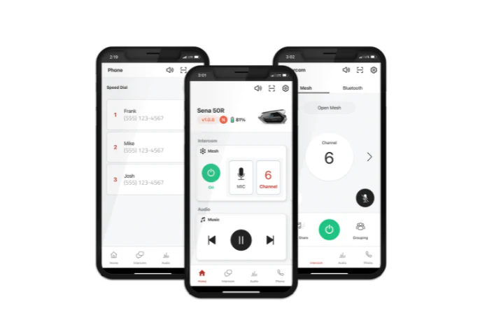 Sena 50R-02 Bluetooth Communication System with Harman Kardon - Image 2