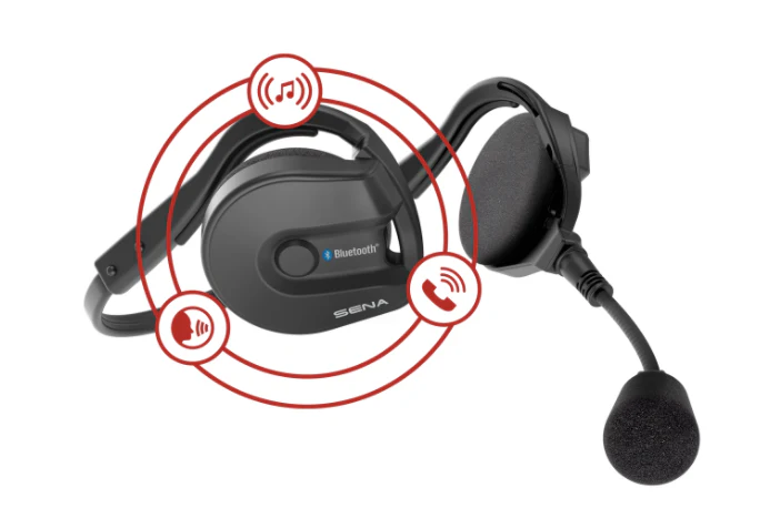 Sena EXPAND Bluetooth Communication System with Boom Mic (EXPANDM-01) - Image 3