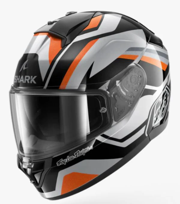 Shark Ridill 2 Apex Helmet Silver Black Orange (SKO)