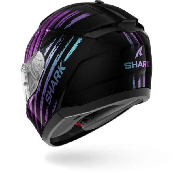 Shark RIDILL 2 Assya Helmet Black Glitter Black (KXK) - Image 2