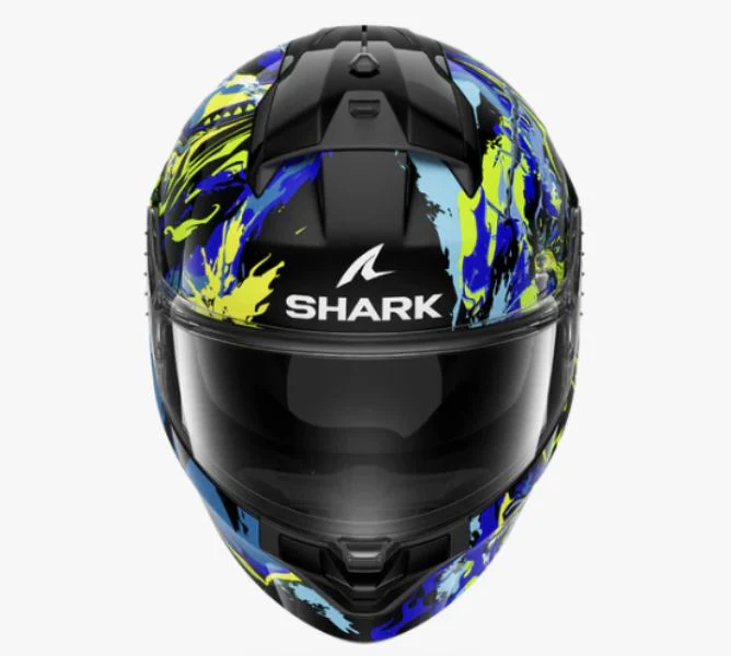 Shark Ridill 2 Helmet Raging Beast Black Blue Green (KBG) - Image 3