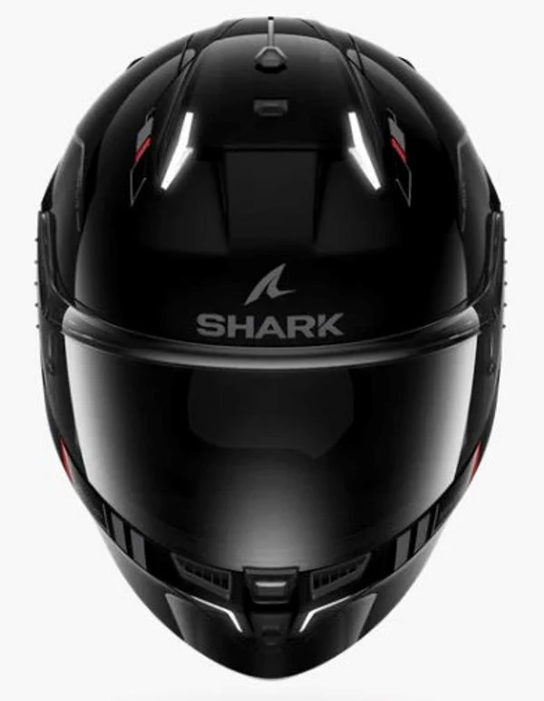 Shark Skwal I3 Blank SP Helmet Black- Anthracite-Red (KAR) - Image 3