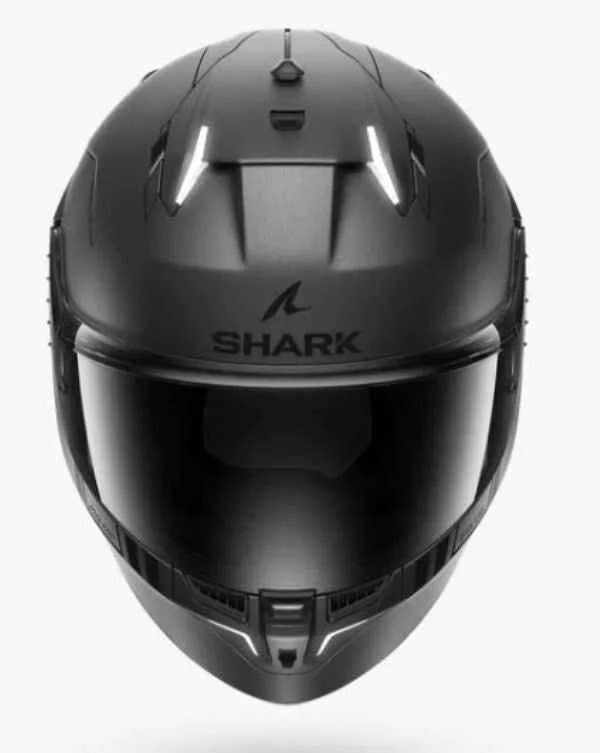 Shark Skwal I3 Blank SP Helmet Matt Black-Silver-Anthracite (AKS) - Image 3