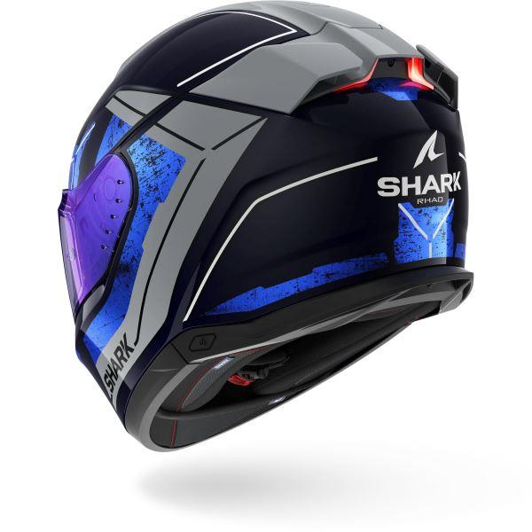Shark Skwal I3 Rhad Blue Chrome Silver (BUS) - Image 2