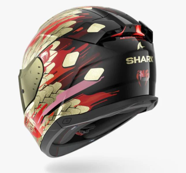 Shark Skwal I3 VENUM Black Red Gold (KRQ) - Image 2