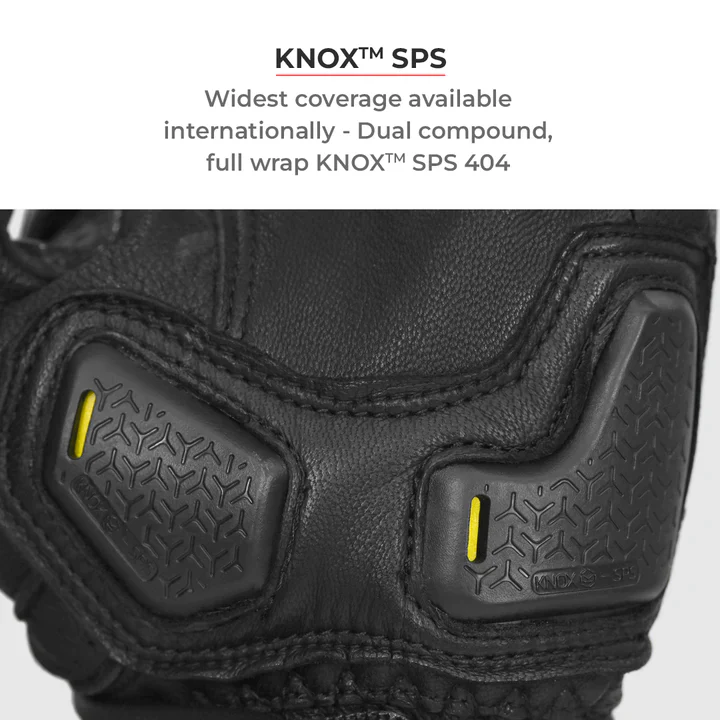 Shifter–Short Motorcycle Black Riding Gloves by Viaterra - Image 3