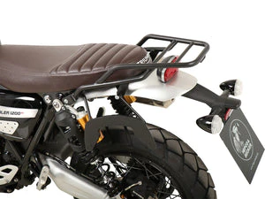 Side cases C-Bow (Left Side Black) Triumph Scrambler 1200 XE / XC Carrier - Hepco Becker -  6317588 00 01L/6317587 00 01L