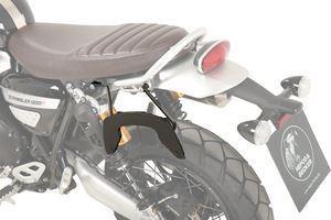 Side cases C-Bow (Left Side Black) Triumph Scrambler 1200 XE / XC Carrier - Hepco Becker -  6317588 00 01L/6317587 00 01L - Image 2