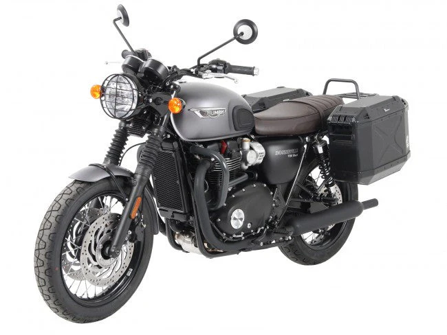 Side cases Carrier Permanently Fixed Triumph Bonneville T120 Black - Hepco Becker - 6537544 00 01 - Image 3
